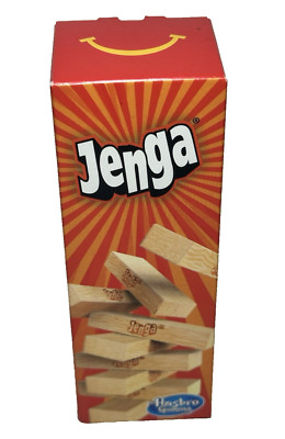 Hasbro Games Jenga McDonalds Happy Meal Toy 2022