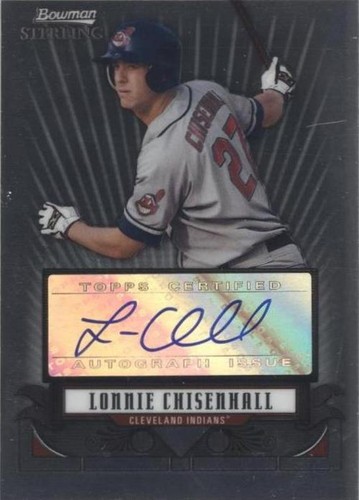 2008 Bowman Sterling - Prospects Lonnie Chisenhall #BSP-LC (AU, RC 