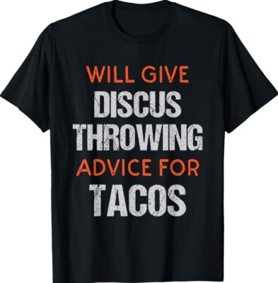 Track Field Events Throwing Humor Funny Discus Unisex T-Shirt