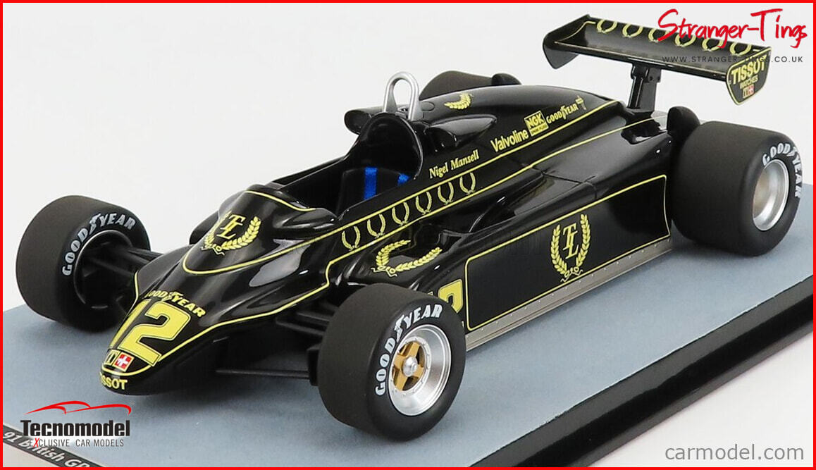 完成品 HI FI Lotus 91 F1 1982 1/43 Lotus 91 F1 #11 Elio de Angelis John Player Special Winner