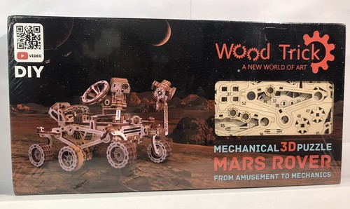 Holz Trick Mars Rover mechanisches 3D Holzpuzzle für Erwachsene und Kinder zum Bauen