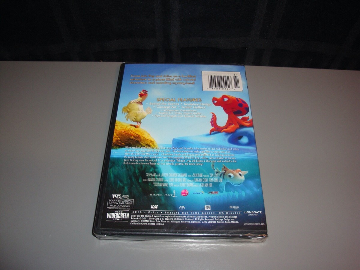 Sea Level New DVD Cartoon Animated Kids Family Approved Dove Faith