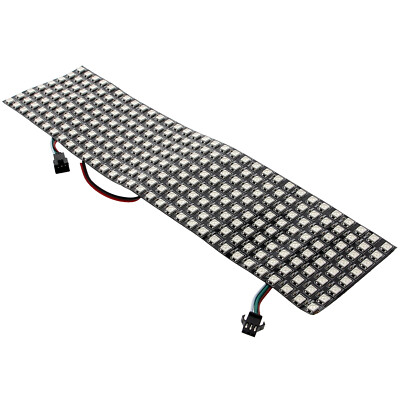 Flexible WS2812B RGB LED Matrix - mit 8*32 Pixeln, 10mm Pixelabstand 