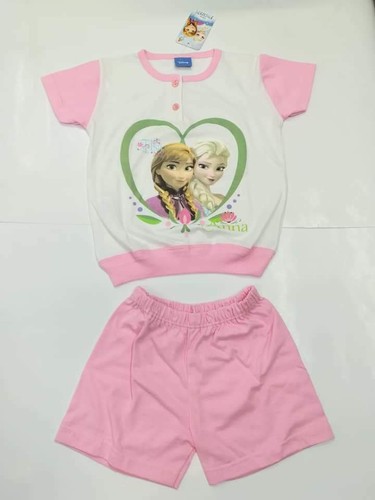 PIGIAMA FROZEN ESTIVO BIMBA 3-4-5-6-7-8-9-10-11 ANNI - Imagen 4 de 11