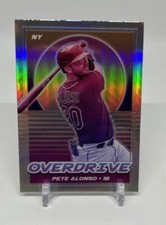 2021 Panini Chronicles Pete Alonso Overdrive #22 Holo Prizm