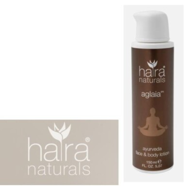 Ha-Ra Naturals 150 ml AGLAIA DRC AYURVEDA FACE & BODY LOTION Neu Hara