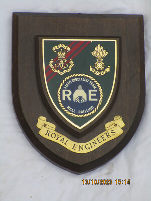 Regimentswappen:Royal Engineers, 520 (V) Specialist Team,,Well Drilling