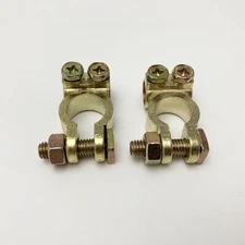 1Pair  Car Battery Terminal Connector Positive and Negative Universal