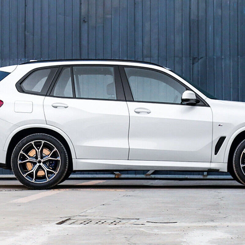 Black Stainless Car Window Molding Trim Strips 10X For BMW X5 F15 2014 2015-2018 - Image 4 of 4