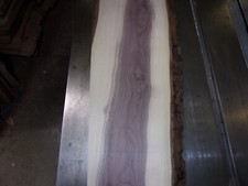 1 PC RUSTIC WALNUT SLAB CHARCUTERIE BOARD KILN DRIED LUMBER 1272V 15/16" THICK