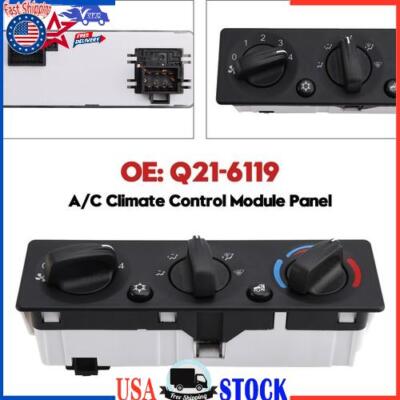 A/C Climate Control Module Panel Q21-6119 for Peterbilt Truck