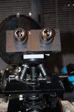 MICROSCOPIO Originale LEITZ BIOMED a Contrasto di Fase