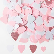 Heart Confetti 60g Heart Shaped Paper Table Scatter Confetti for Wedding Birt...