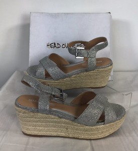 silver espadrilles uk