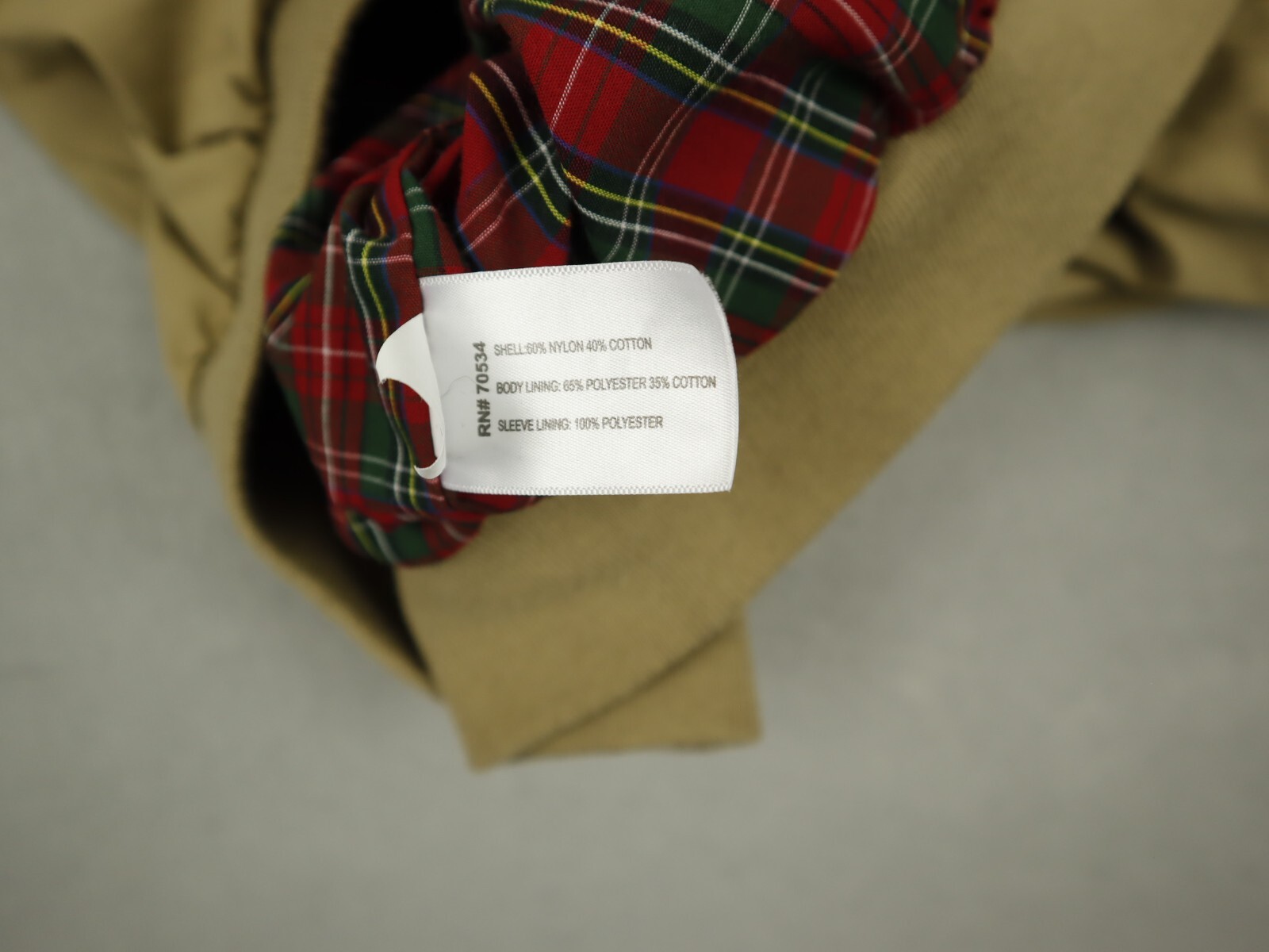 Orvis Jacket Men Extra Large Beige Solid Full Zip… - image 8