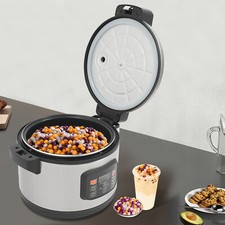 12L Bubble Tea Cooker Pearl Cooker Automatic For Cooking Pearls Sago Tapioca