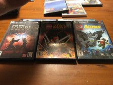 PlayStation 2 Video Games (3) All 3 Working Star Wars 3 LEGO Star Wars & Batman