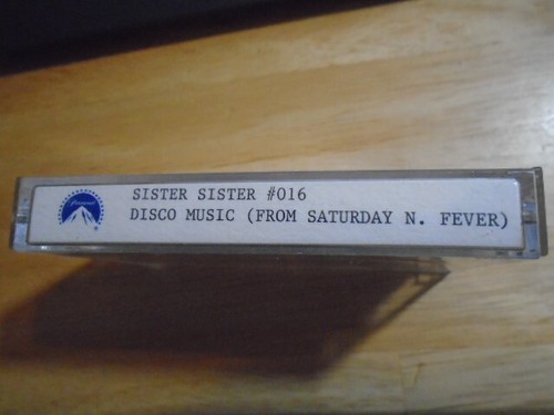 RARE 4 Sister Sister tv series demo CASSETTE TAPE saturday night fever BEE GEES - Imagen 2 de 2