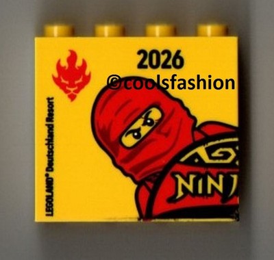 NEU   NINJAGO KAI 2026   SAMMELSTEIN SONDERSTEIN PROMOBRICK LEGO  LEGOLAND