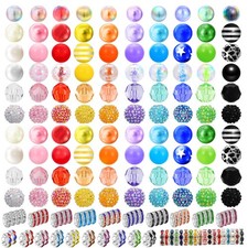 180 PCS Focal Beads for Pen Making, Include 100 PCS 20mm Rhinestone Beads 20 ...