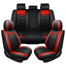 Luxury Car Seat Cover For Toyota Camrycorolla Rav4 Pu Leather Front Rear Seat Luxury Car Seat Cover For Toyota Camrycorolla Rav4 Pu Leather Front Rear Seat