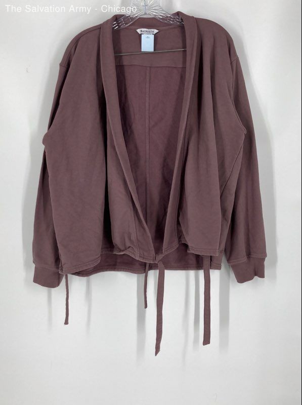 Athleta Womens Purple Long Sleeve Casual Outdoor Jacket Size Large