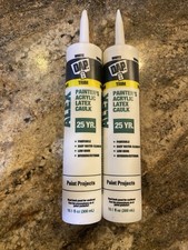 Qty.2 DAP Alex Painter's 10.1 oz. White All-Purpose Acrylic Latex Caulk New