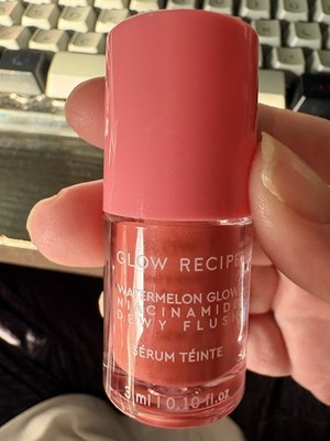 Watermelon Glow Niacinamide Dewy Flush - Brightening Serum Blush sample