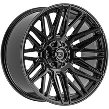 Gear Off-road 770b Edge 20x9 6x1356x5.5 18mm Gloss Black Wheel Rim 20 Inch