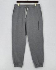 Vuori Mens Sunday Performance Heather Gray Drawstring Jogger Sweatpants Sz L
