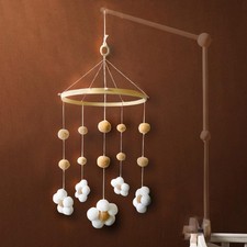 Baby Crib Mobile for Boys Girls, Boho Nursery Decor Mobile for Bassinet, Gend...