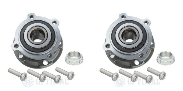 Optimal 2X Radnabe Radlagersatz Vorne FüR BMW X5 X6 F15 F85 E70 E71 E72 F16-image