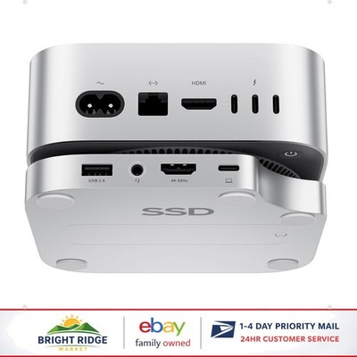 USB C Hub for Mac Mini M4 with HDMI 4K Output and Multiple USB Ports
