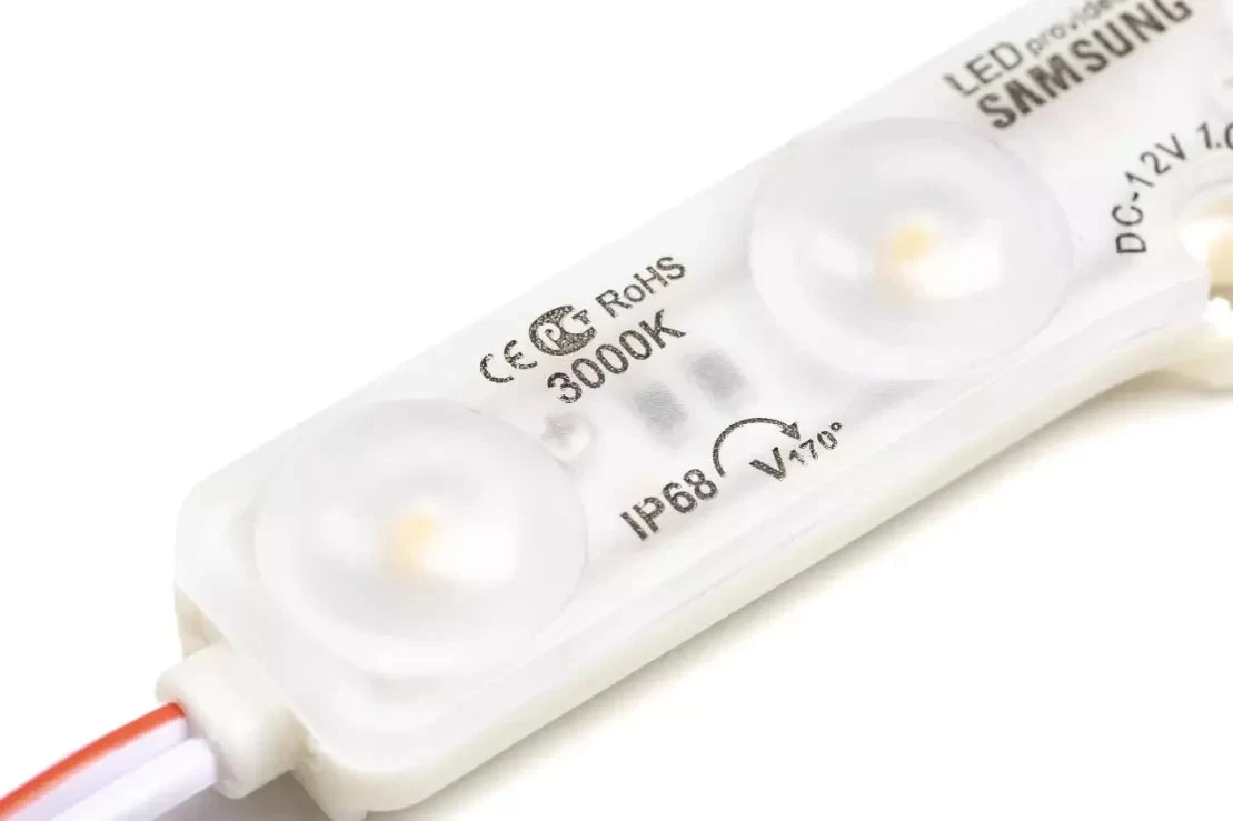 100 x 1.5W 2835SMD Micro Lense LED Modules Strip Light IP68 Sign Lightbox