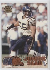 1997 Pacific Crown Collection Copper Junior Seau #363 HOF b4d