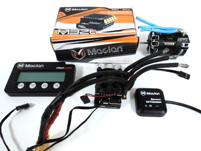 Maclan Pro 160 esc 32bit with mcl 1088 v4 13.5 motor and bluetooth wireless