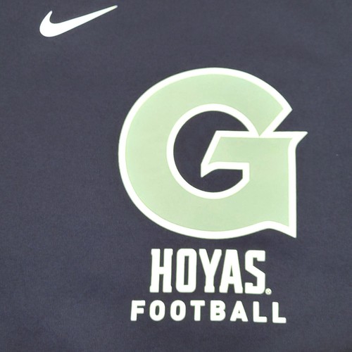 TEAM ISSUED Nike Dri-Fit Georgetown Hoyas football crew sweatshirt Men's SMALL S - Picture 5 of 6