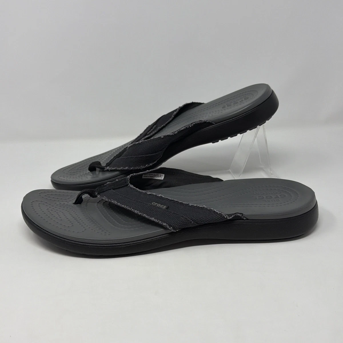 Crocs Shoes Mens 6 Walu Express Flip Flop Sandals Synthetic  display picture 2
