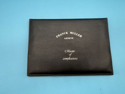 Franck Muller Warranty Guarantee Certificate For a Cintree Curvex 8880 CDT