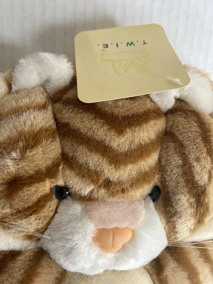 Almohada decorativa vintage de tigre de los años 90 con etiqueta Foto 2 de 4