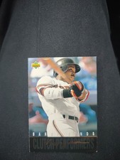 1993 Upper Deck - Clutch Performers Barry Bonds #R3