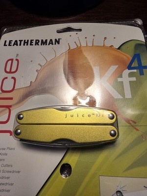 Leatherman Juice KF4 Yellow-RARE Retired multitool
