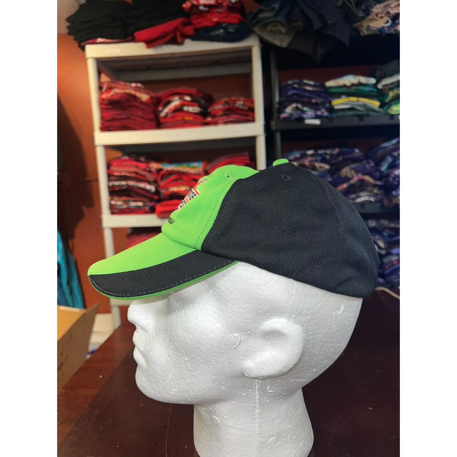 Interstate Racing Hat Batteries Green Black Race … - image 3