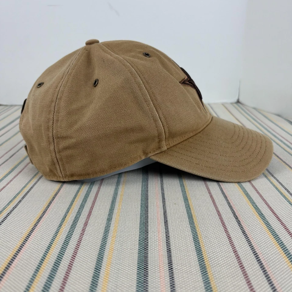 Dallas Cowboys Sombrero Gorra Correa Trasera Para Hombres Carhartt Marrón NFL Fútbol Ropa de Trabajo Foto 4 de 4