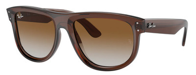 Ray-Ban Boyfriend Reverse, Polished Transparent Brown RBR0501S 6709CB 56