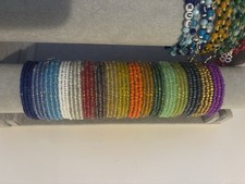 Handmade Memory Wire Bead Braclets buy 1 get  1 free  