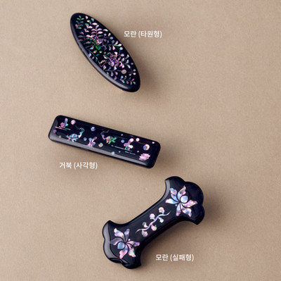 National Museum of Korea Najeon Mother-of-Pearl Hair Pin Clip Comb Official MD