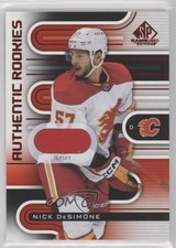 2022-23 Upper Deck SP Game Used Authentic Rookies Red Jersey Nick DeSimone 1r7b