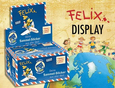 Felix Sticker - 50er DISPLAY - Neu und OVP