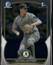 2023 Bowman Draft #BDC-146 Nathan Dettmer Chrome